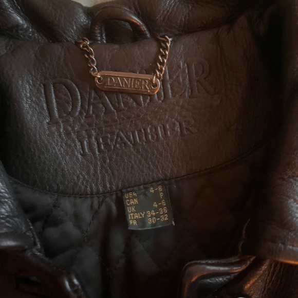 70s Danier leather jacket - Picture 6 of 8